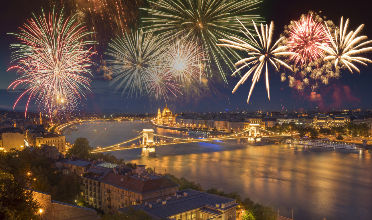 Újévi tűzijáték, Budapest