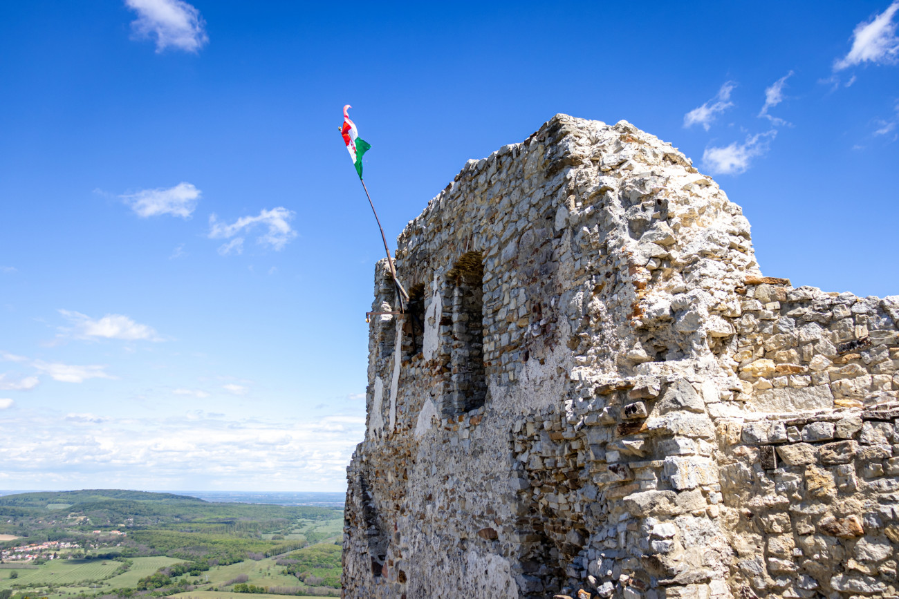 The view from Castle Rezi, near Balaton, Hungary