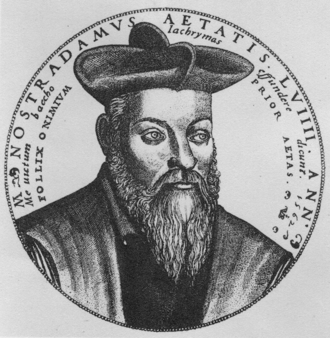Nostradamus arcképe